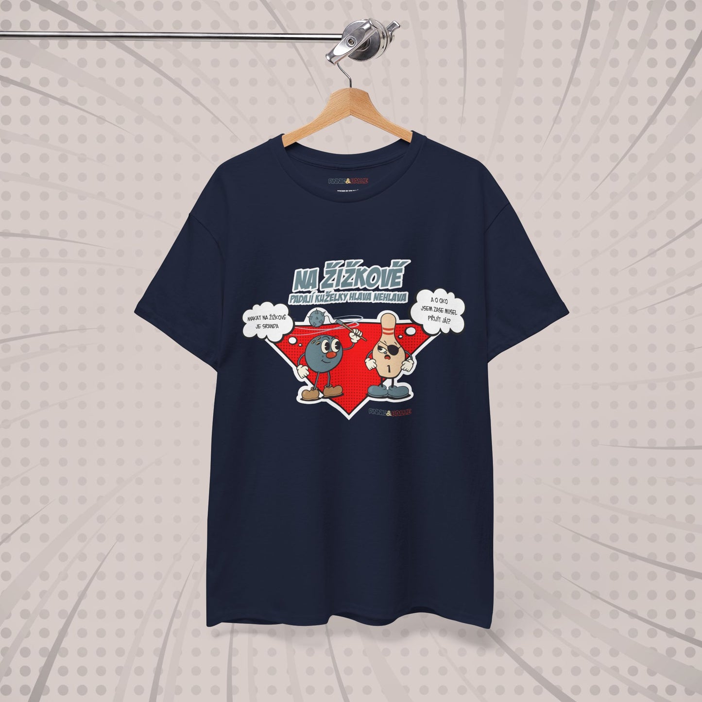 🇨🇿 Bowlingové Tričko "Xbowling Žižkov"