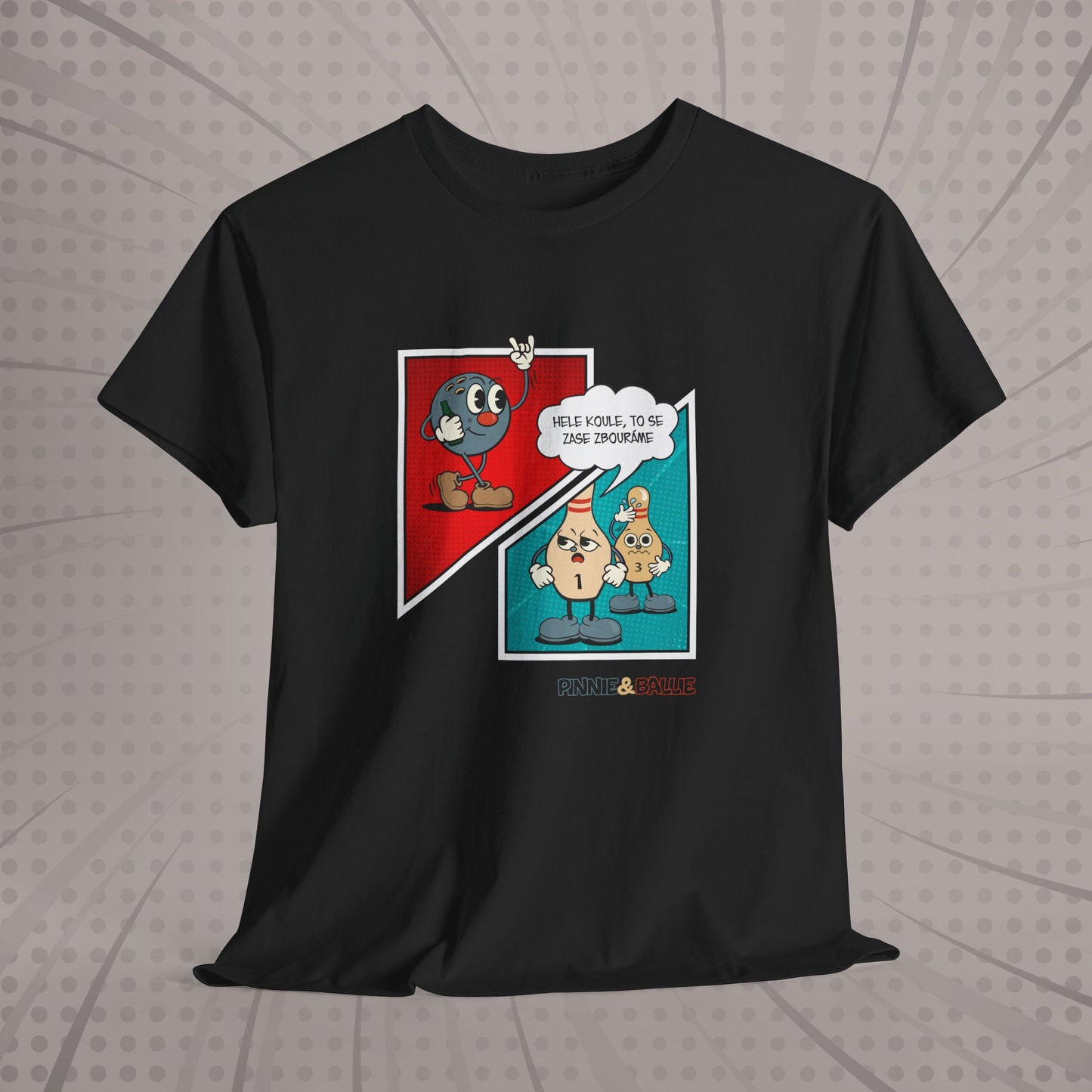 🇨🇿 Bowlingové Tričko "Zbouráme se"