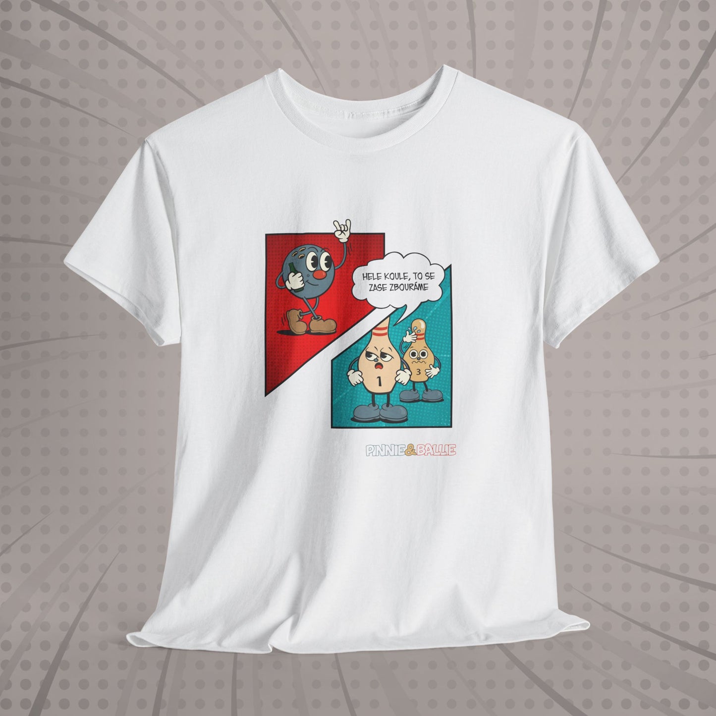 🇨🇿 Bowlingové Tričko "Zbouráme se"