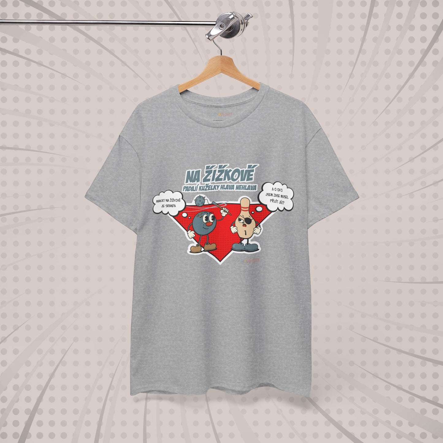 🇨🇿 Bowlingové Tričko "Xbowling Žižkov"